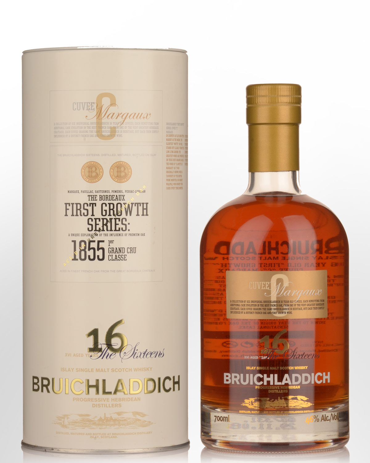 Bruichladdich First Growth Series Cuvee C Margaux 16 Year Old Single Malt Scotch Whisky (700ml)