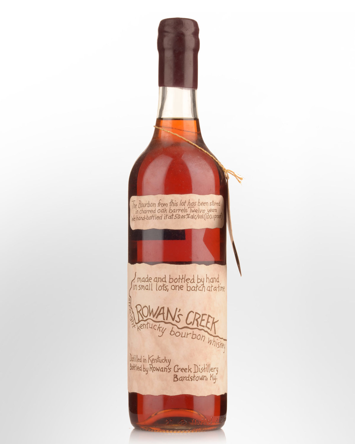 1985 Rowan's Creek 12 Year Old Small Batch Bourbon Whiskey (700ml ...