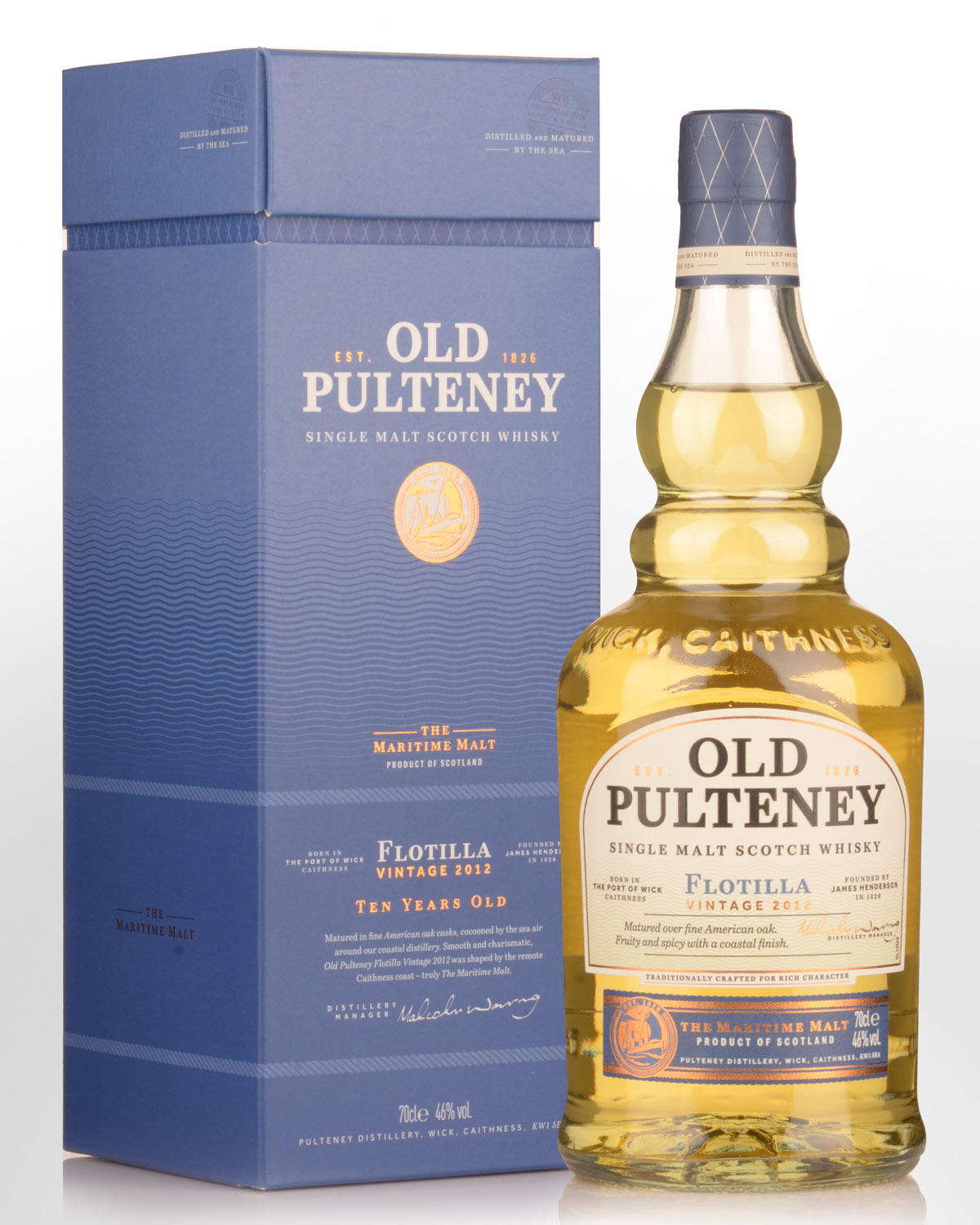 2012 Old Pulteney Flotilla Single Malt Scotch Whisky (700ml)