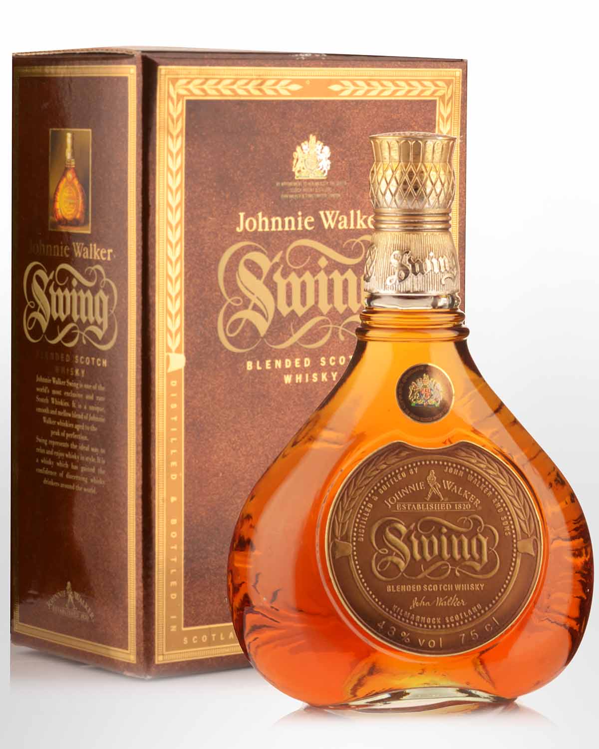 Johnnie Walker Swing Blended Scotch Whisky (750ml) - Old