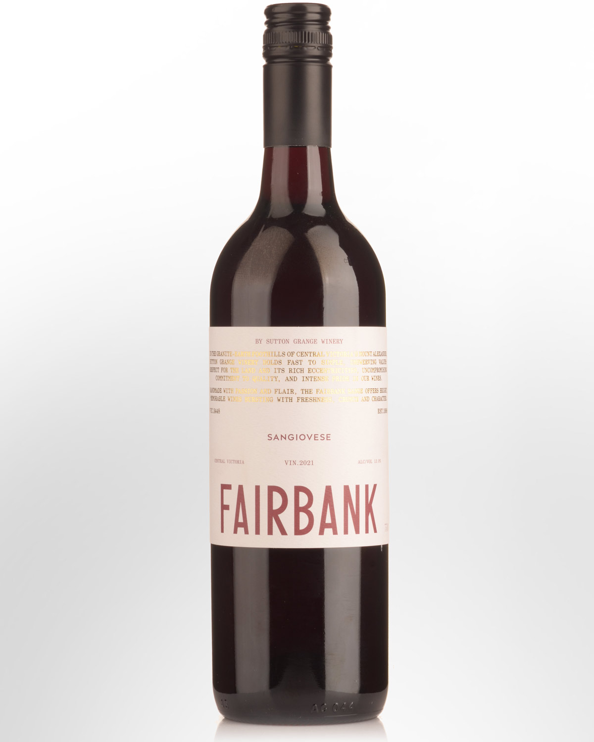 2021 Sutton Grange Fairbank Sangiovese