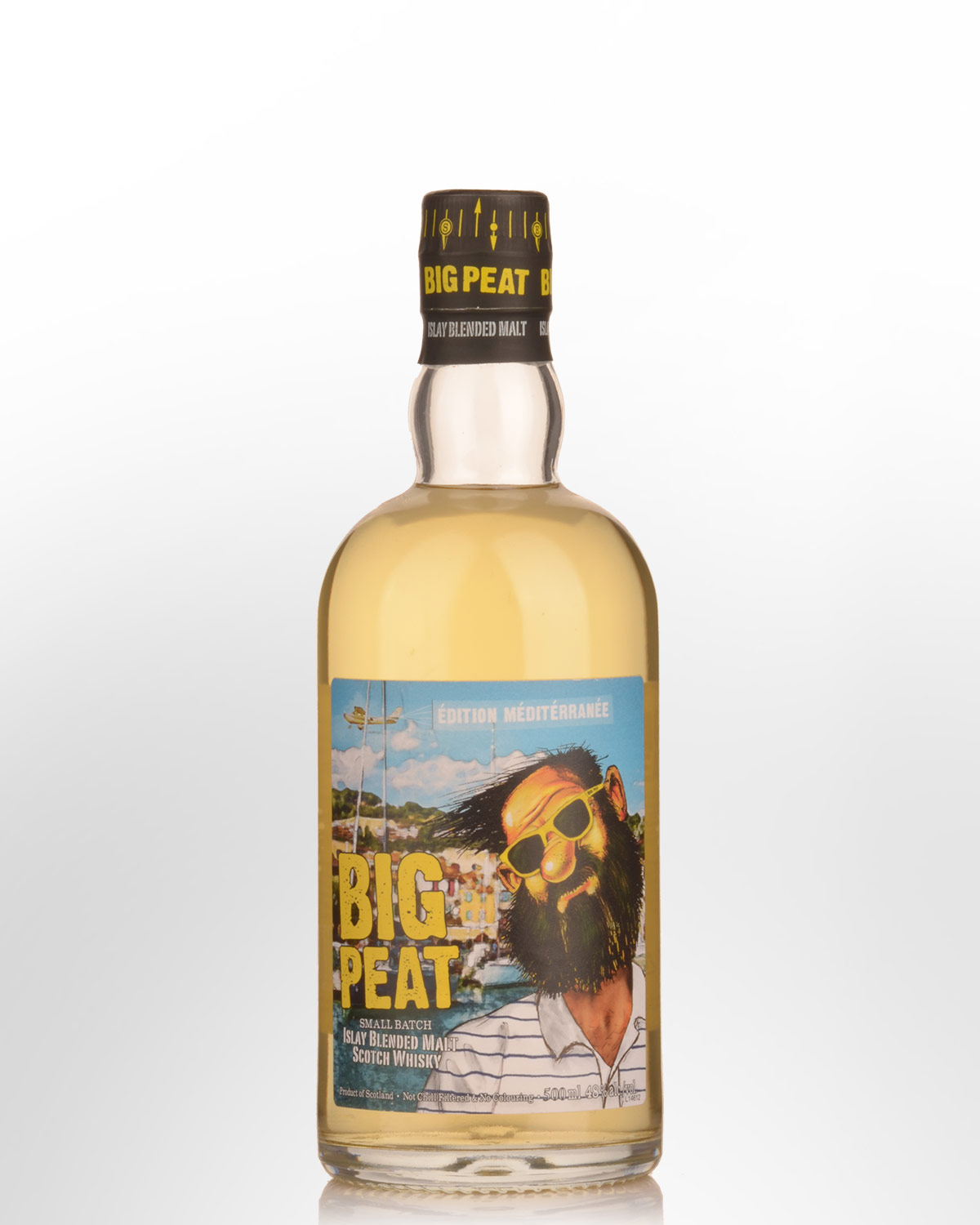 Douglas Laing's Big Peat Small Batch Islay Blended Malt Scotch Whisky (500ml) - Mediterranean Edition