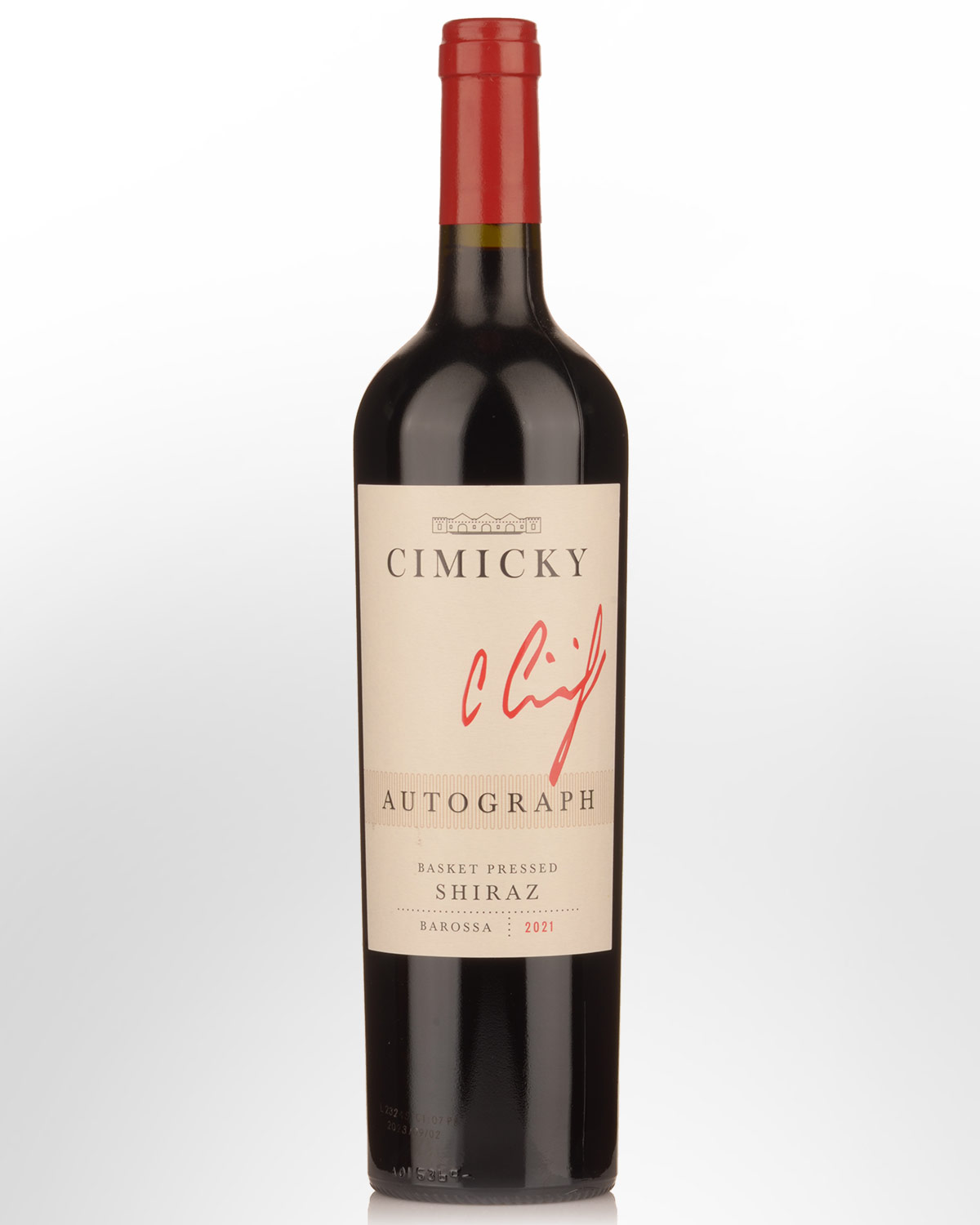 2021 Cimicky Autograph Basket Pressed Shiraz