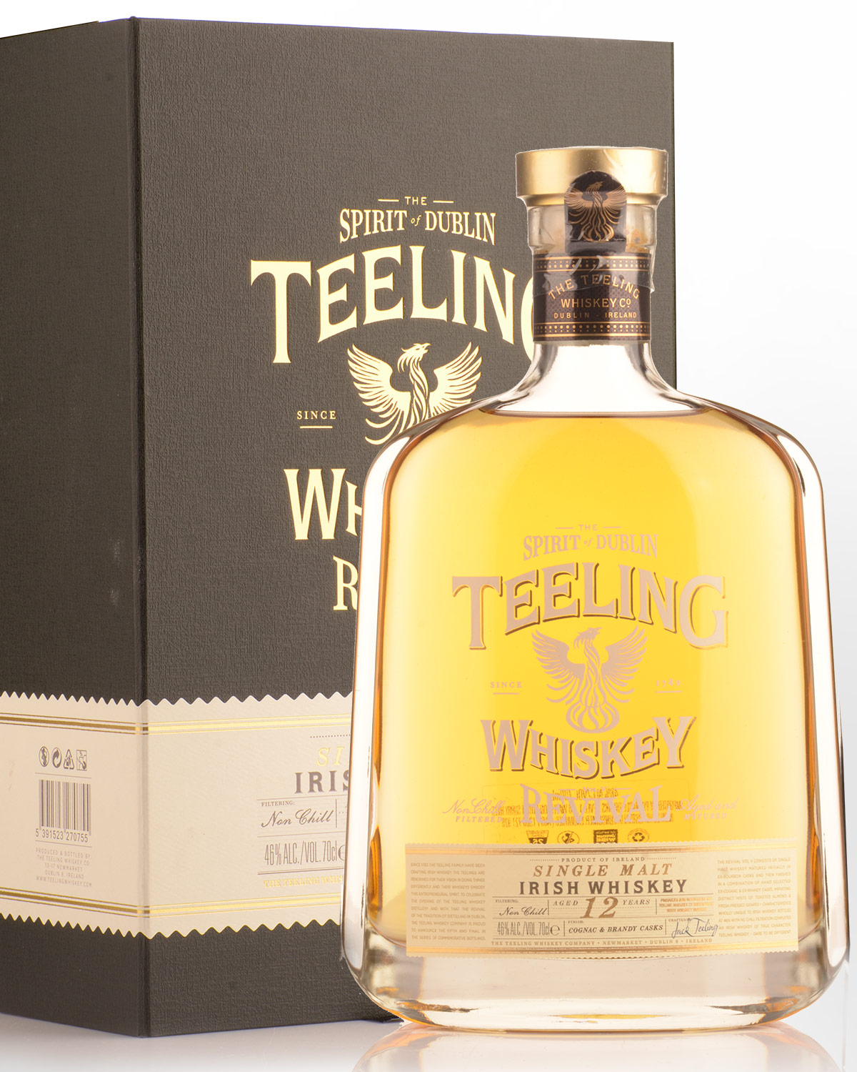 Teeling The Revival 12 Year Old Single Malt Irish Whiskey 700ml