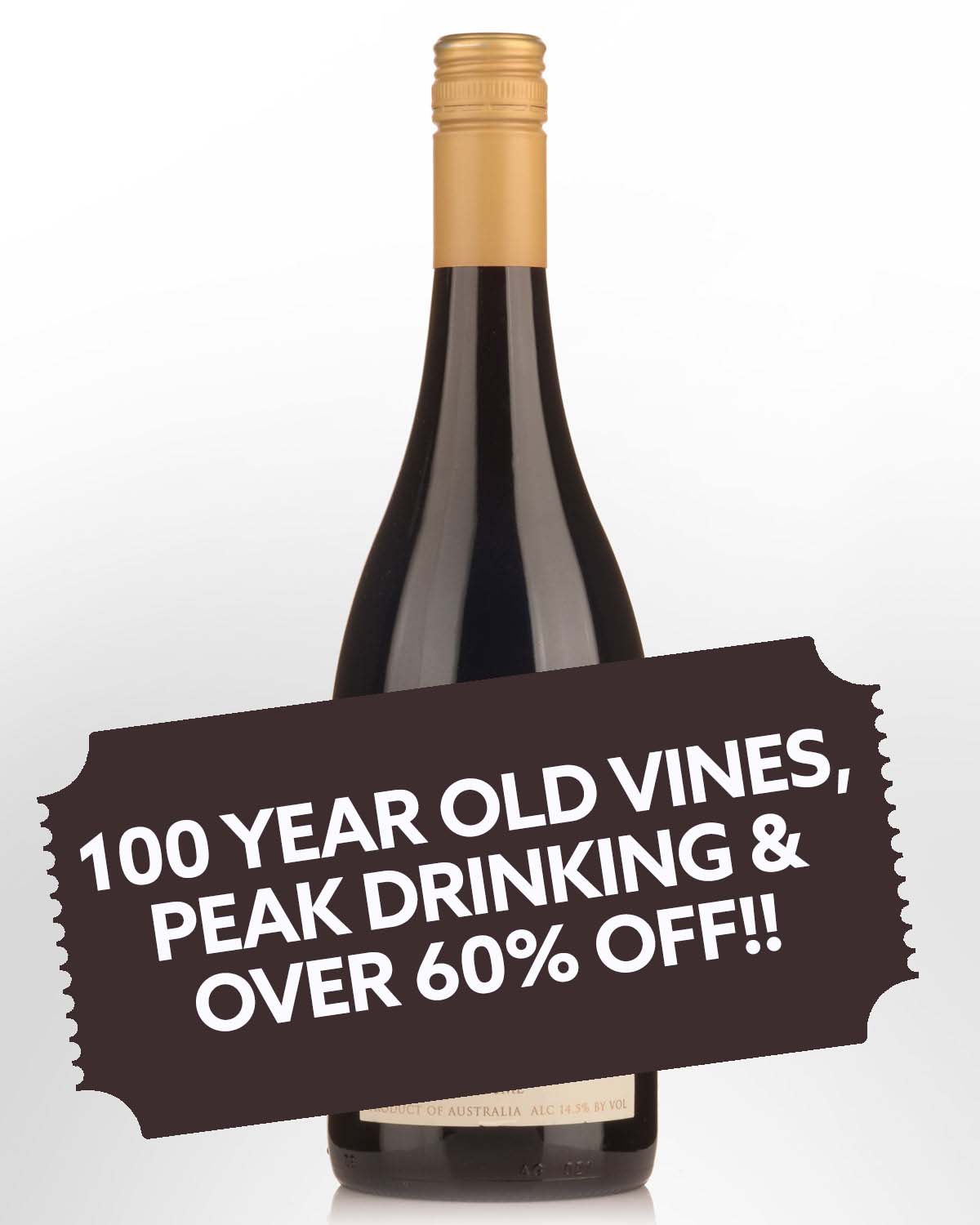 2012 Nicks Secret JV Old Vines Museum Release Barossa Shiraz