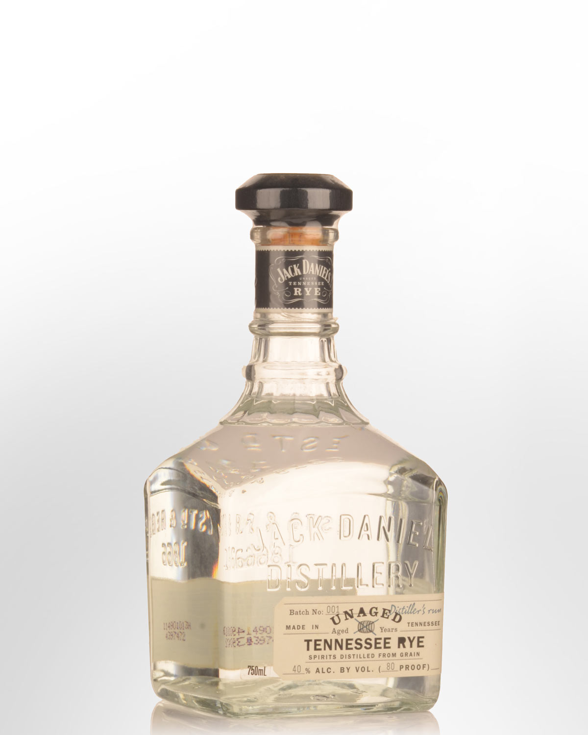 Jack Daniels Batch 001 Unaged Tennessee Rye (750ml)