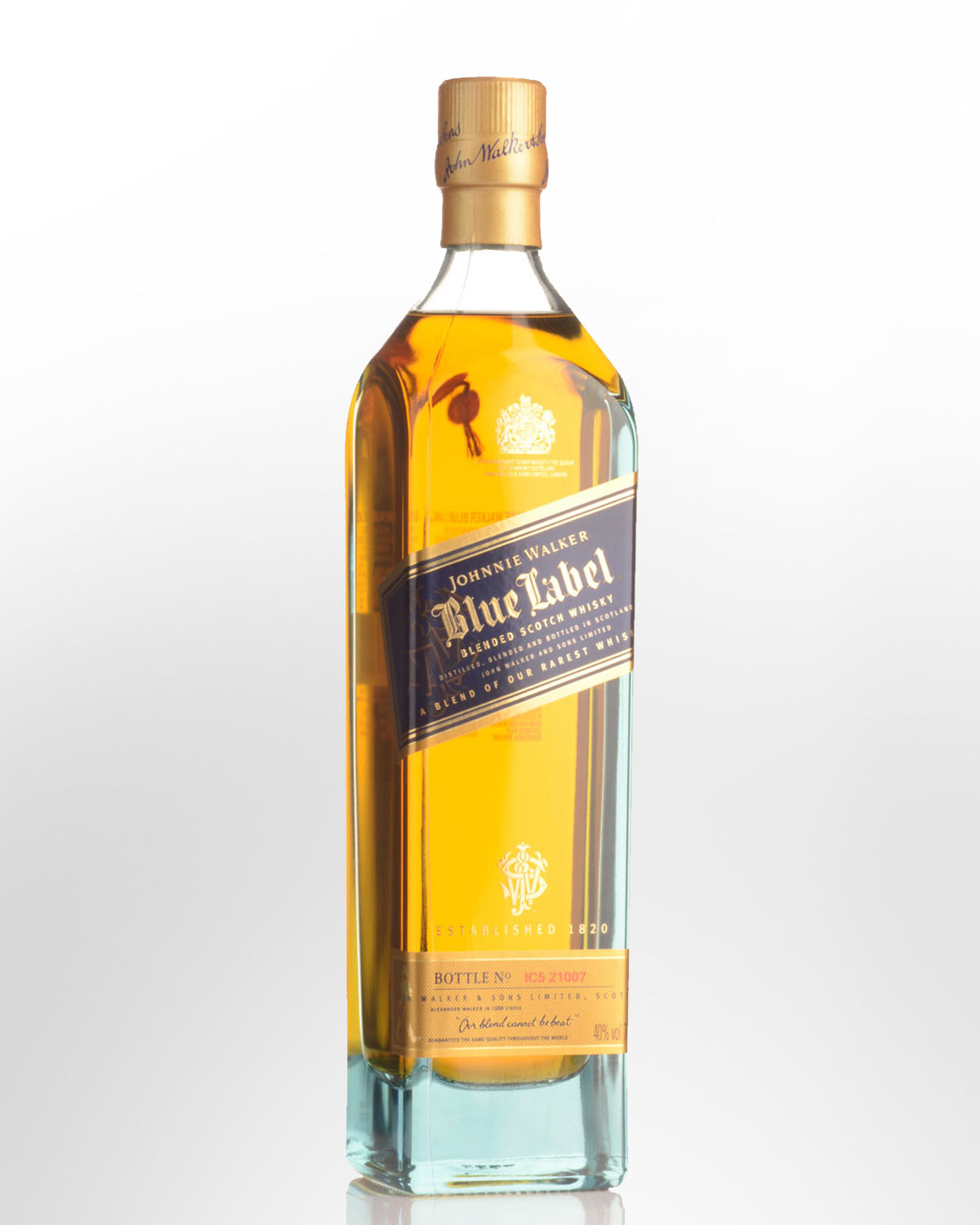 Johnnie Walker Blue Label Blended Scotch Whisky (700ml) - NO GIFT BOX