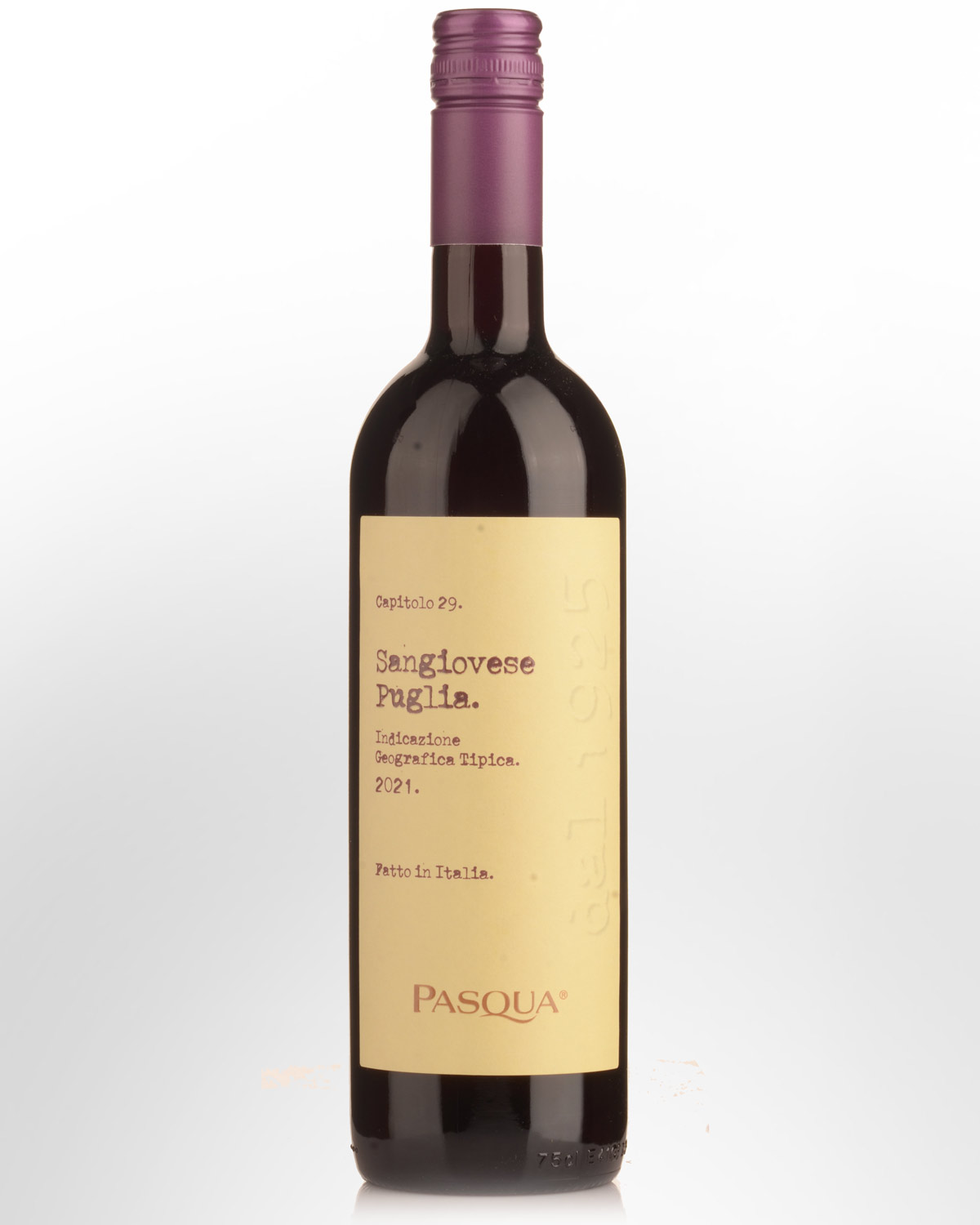 2021 Pasqua Capitolo 29 Sangiovese