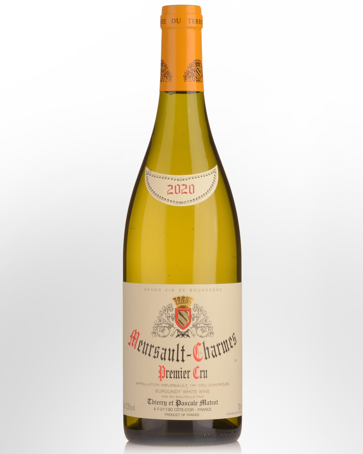 2020 Thierry et Pascale Matrot Meursault-Charmes Premier Cru