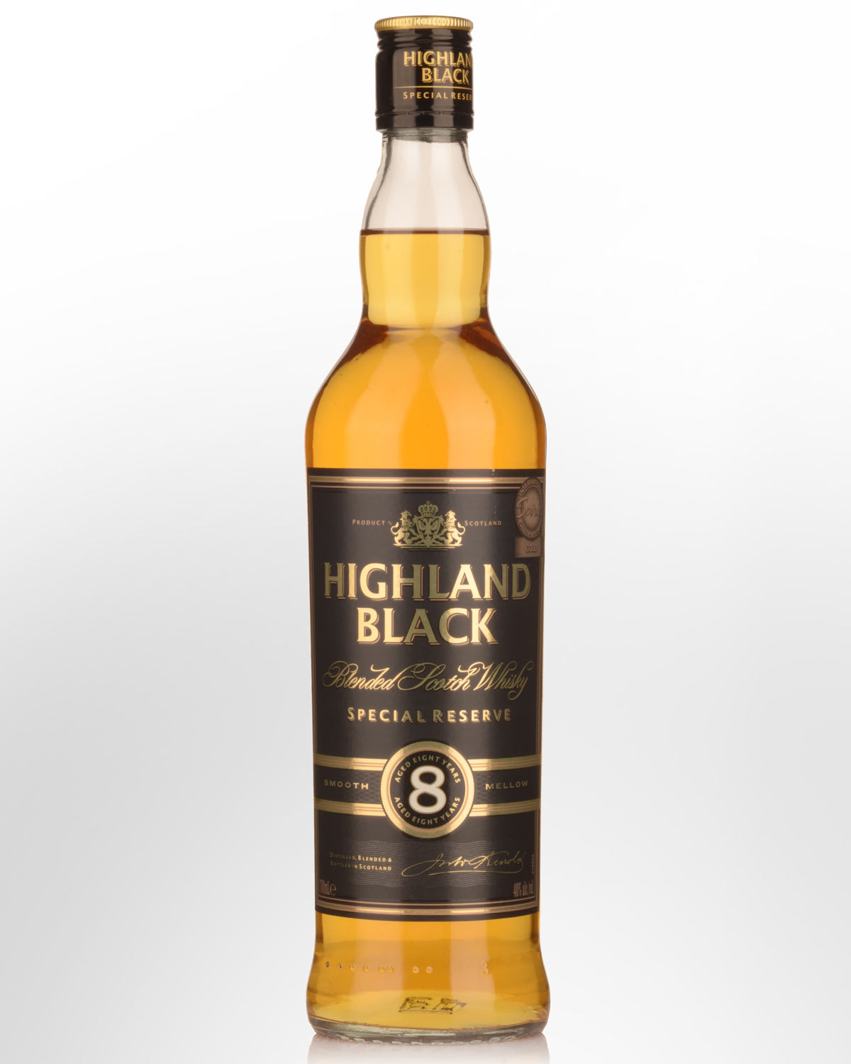 Highland Black 8 Year Old Blended Scotch Whisky (700ml)