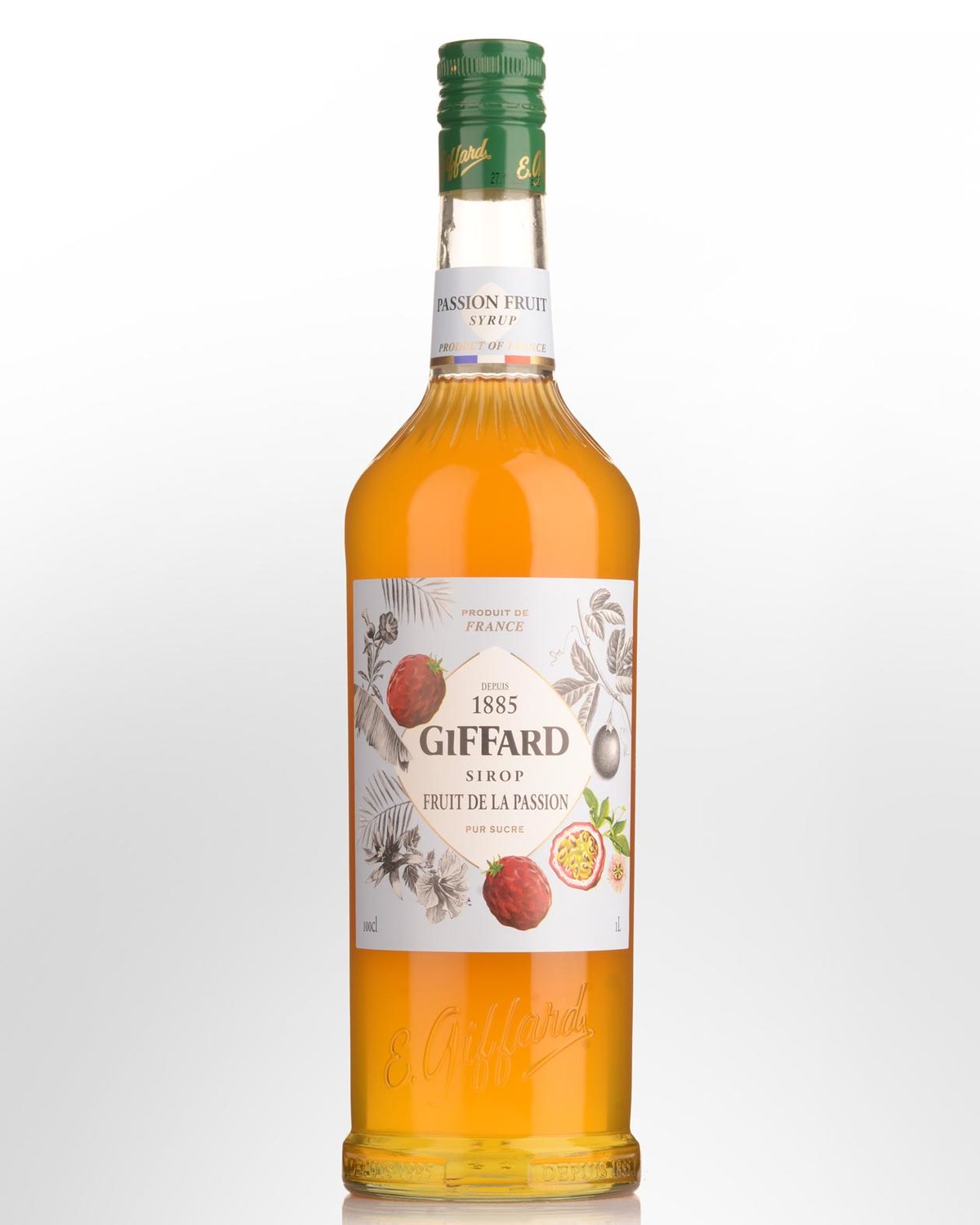 Giffard Fruits de la Passion Passionfruit Syrup (1000ml) | Nicks Wine ...