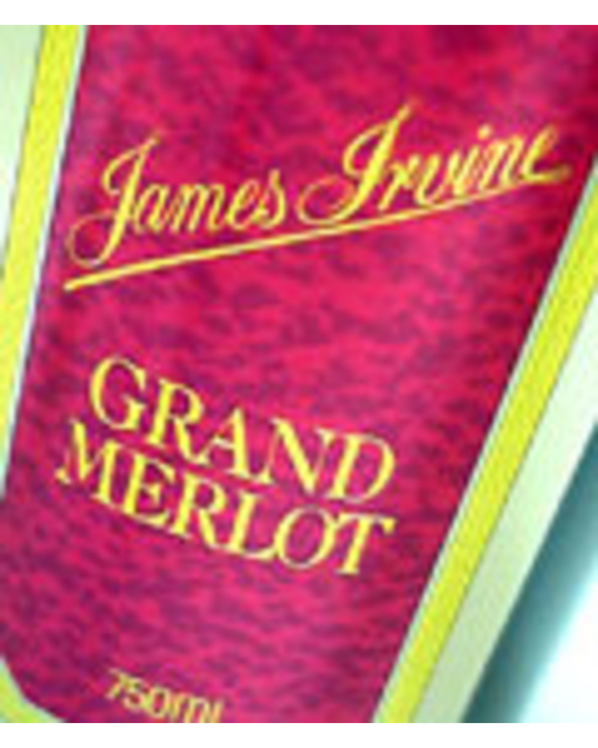 1998 Irvine Grand Merlot Nicks Wine Merchants