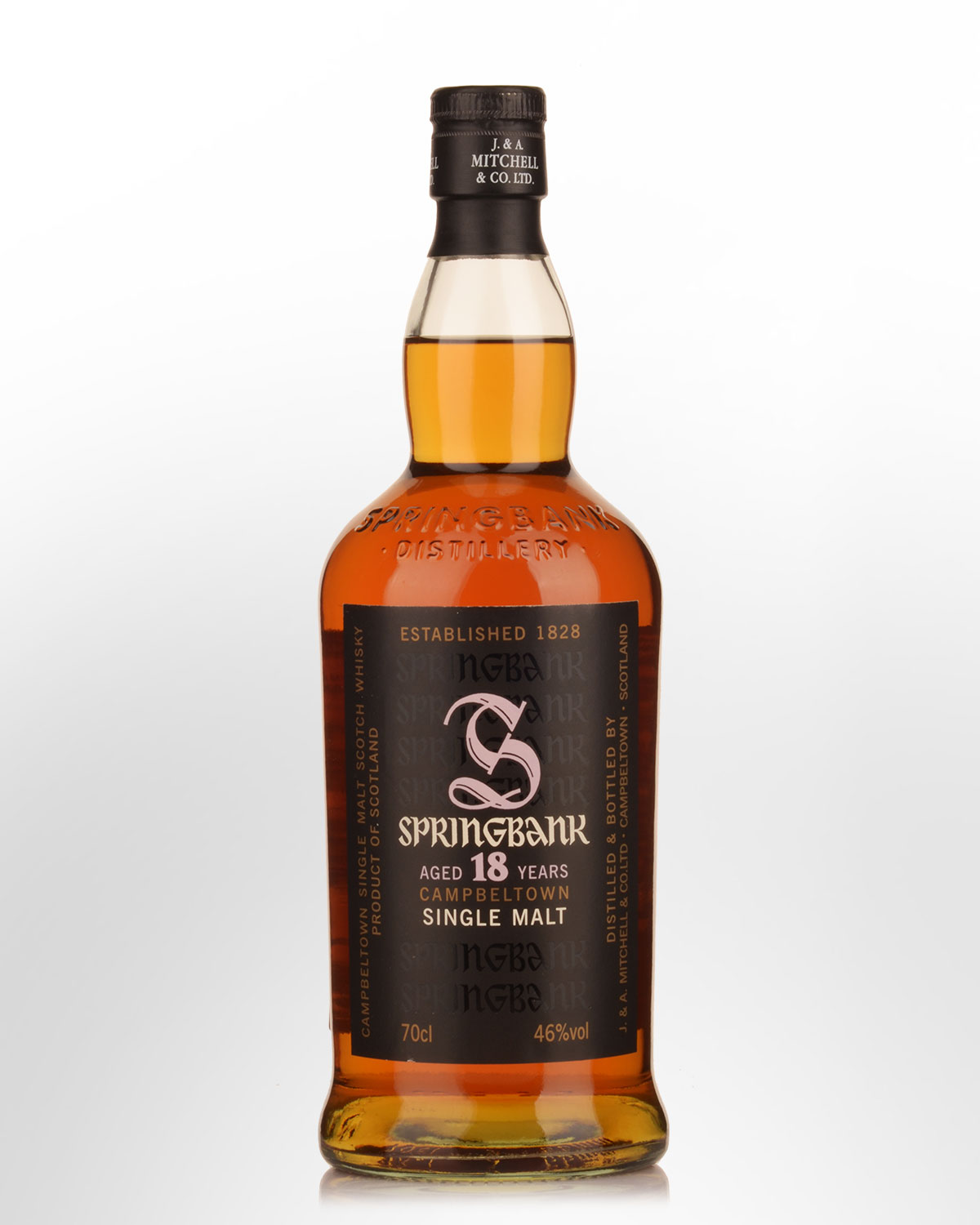 Springbank 18 Year Old Single Malt Scotch Whisky (700ml) - 2010 bottling