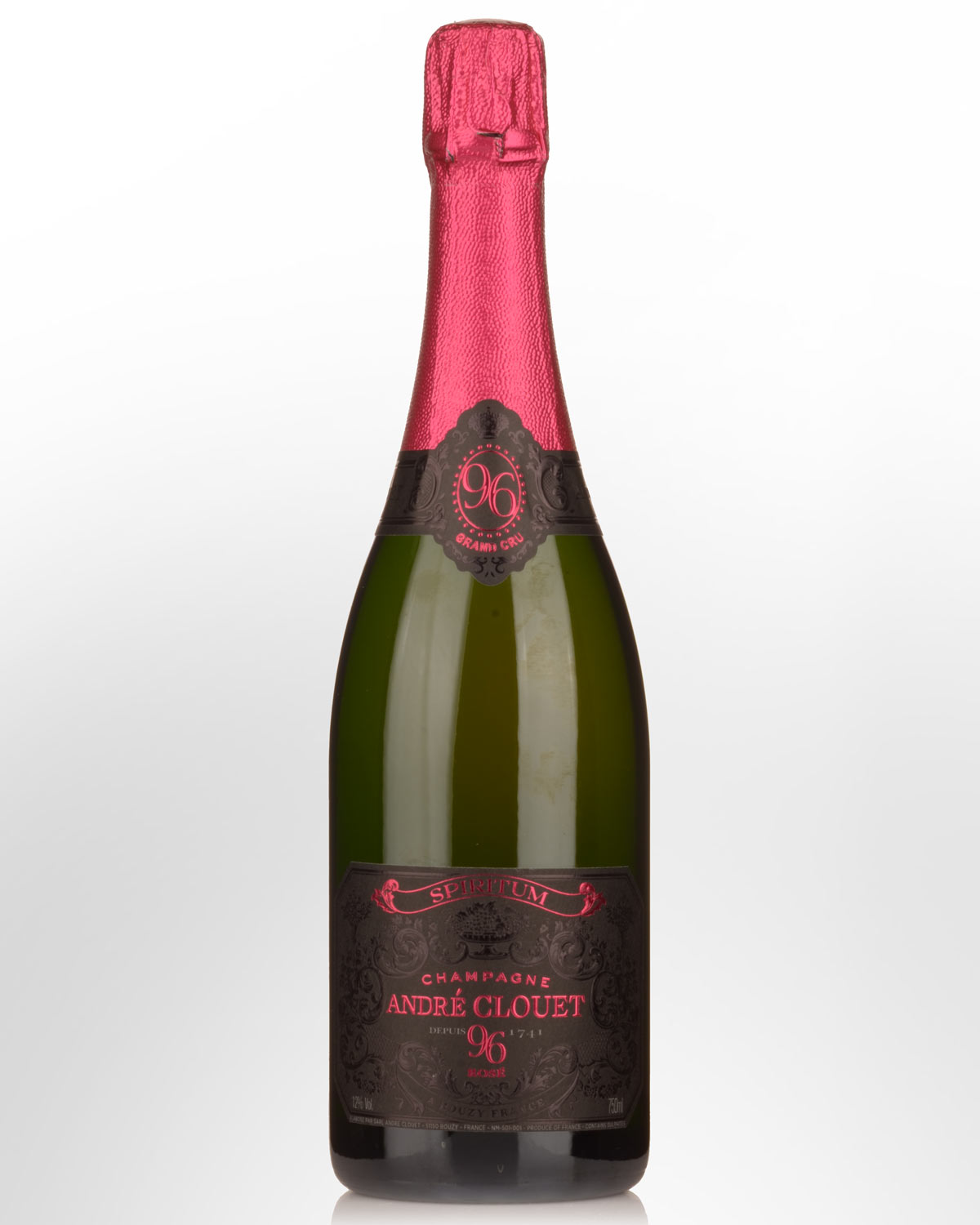Andre Clouet Spiritum 96 Brut Champagne Rose