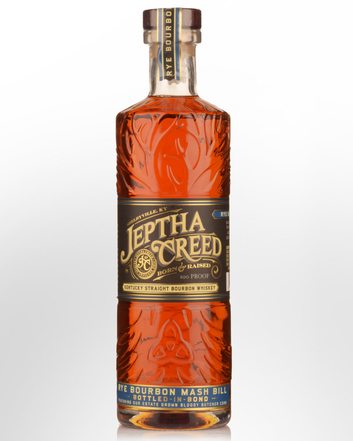 Jeptha Creed Bottled-in-Bond Rye Heavy Bourbon (750ml)
