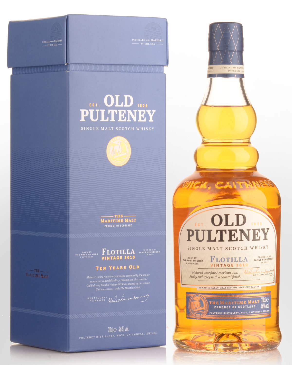 2010 Old Pulteney Flotilla Single Malt Scotch Whisky (700ml)
