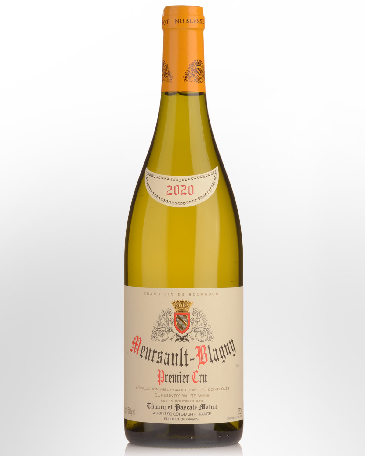 2020 Thierry et Pascale Matrot Meursault-Blagny Premier Cru