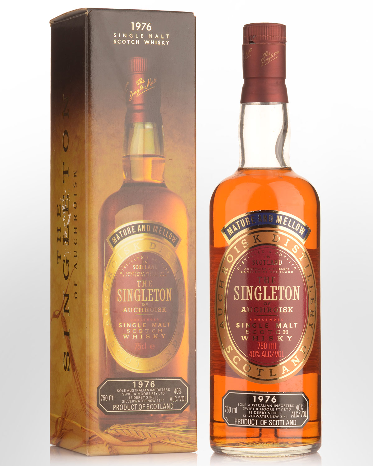 1976 The Singleton of Auchroisk Single Malt Scotch Whisky (750ml) | Nicks  Wine Merchants