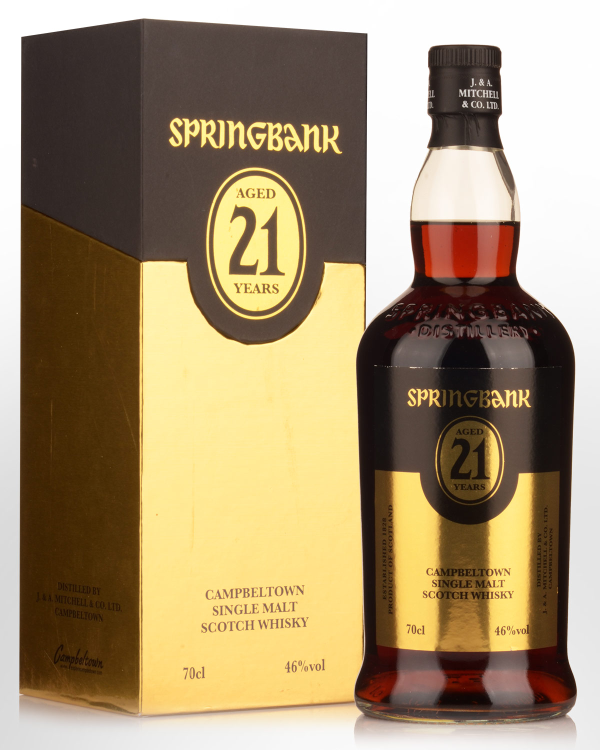 Springbank 21 Year Old Single Malt Scotch Whisky (700ml) - 2020 bottling