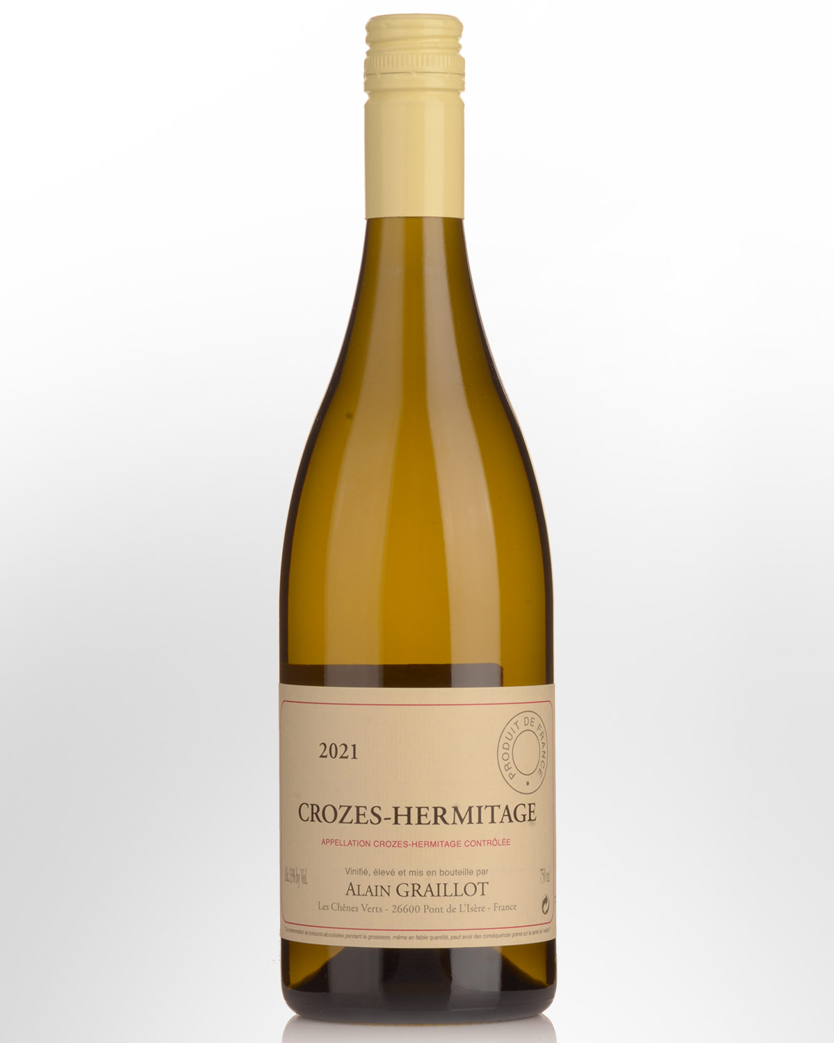 2021 Domaine Alain Graillot Crozes-Hermitage Blanc