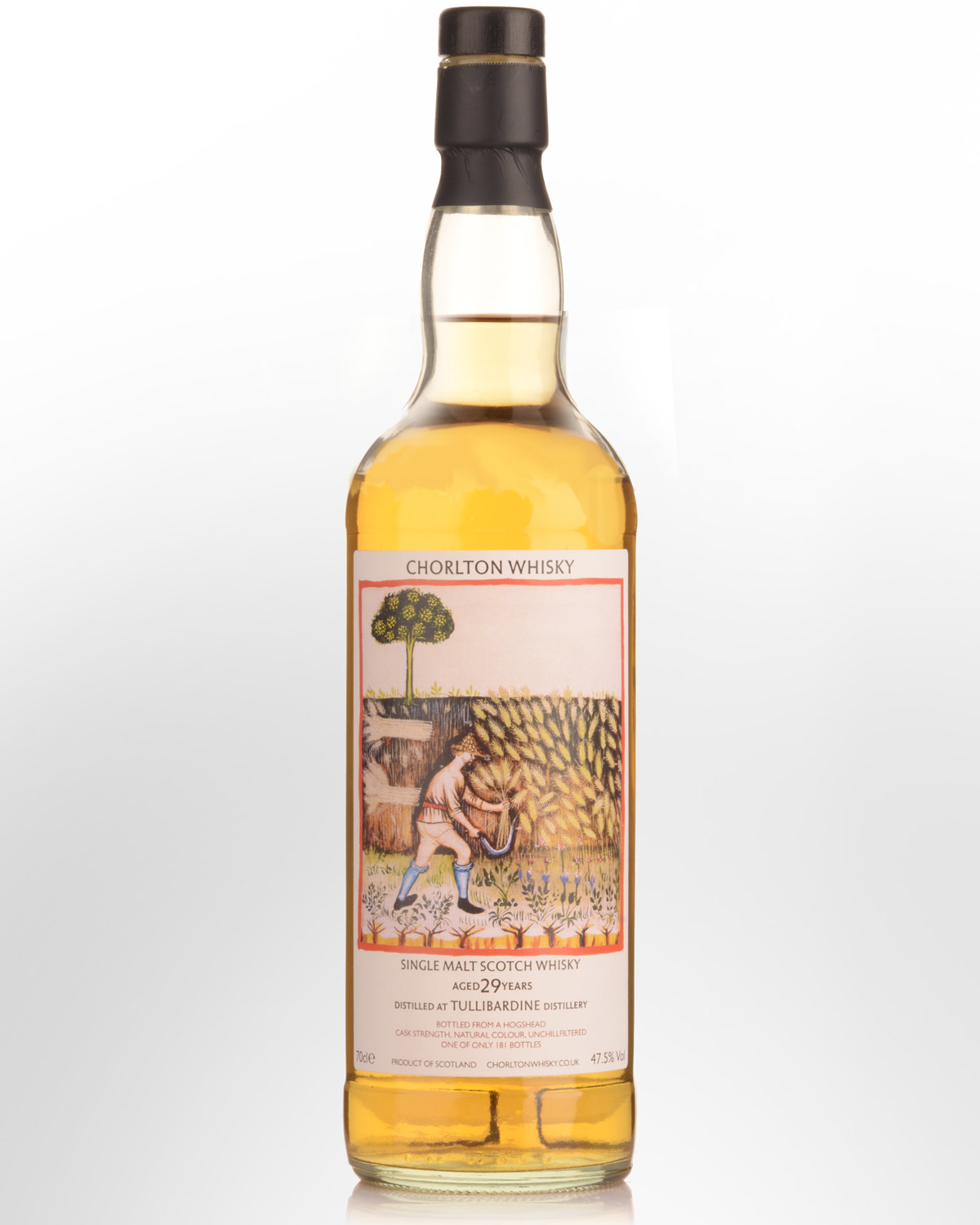 Chorlton Whisky Tullibardine 29 Year Old Cask Strength Single Malt Scotch Whisky (700ml)