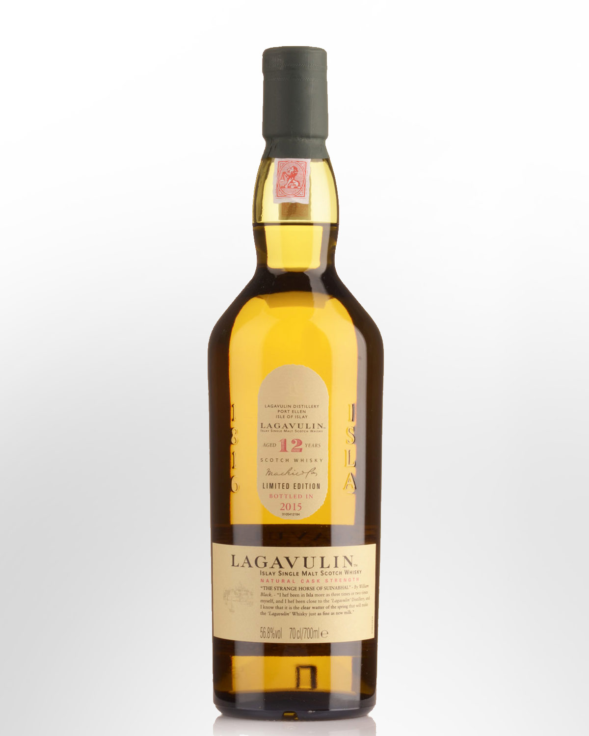 Lagavulin 12 Year Old (Special Release 2015) Cask Strength Single Malt Scotch Whisky (700ml)