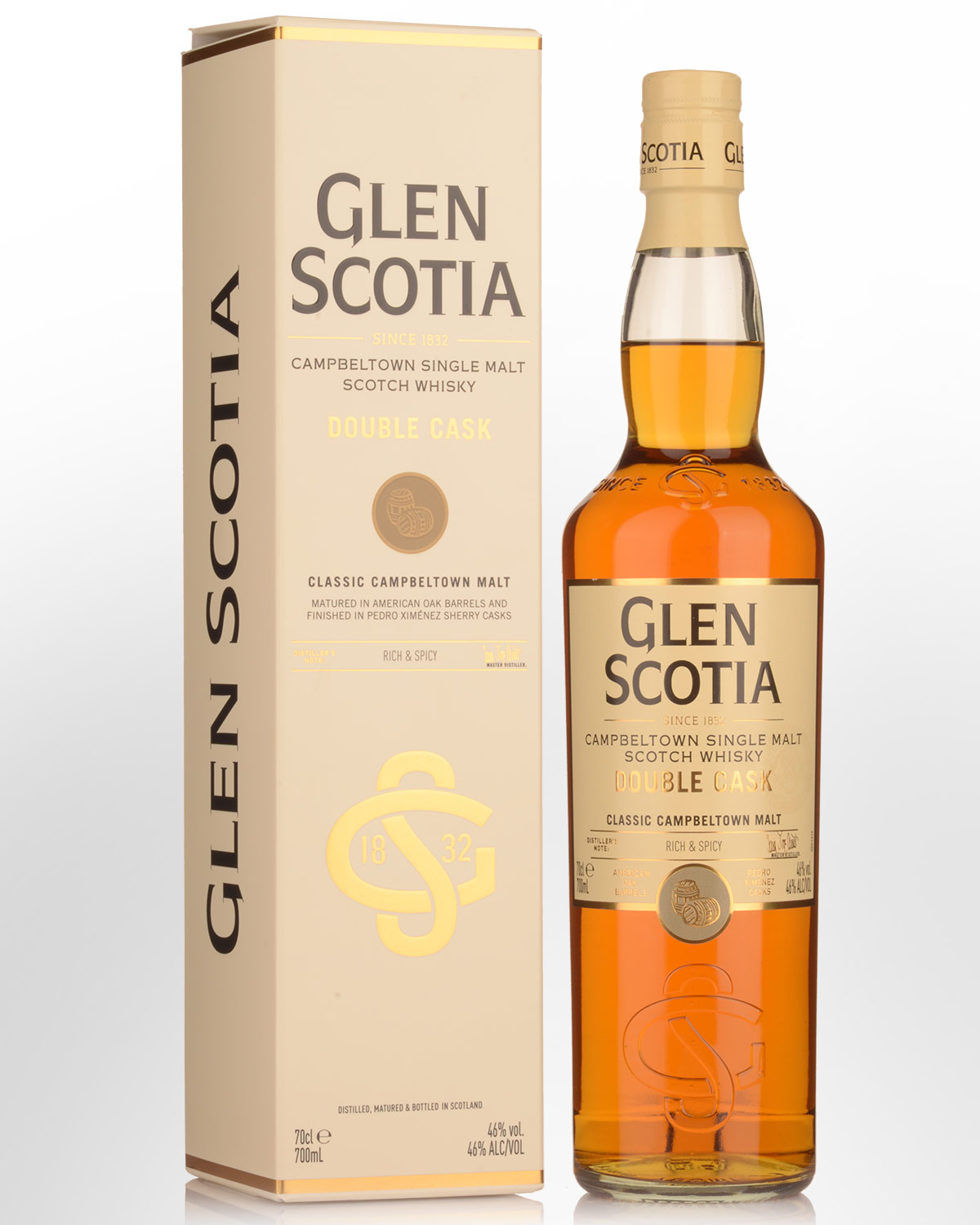 Glen Scotia Double Cask Single Malt Scotch Whisky (700ml)