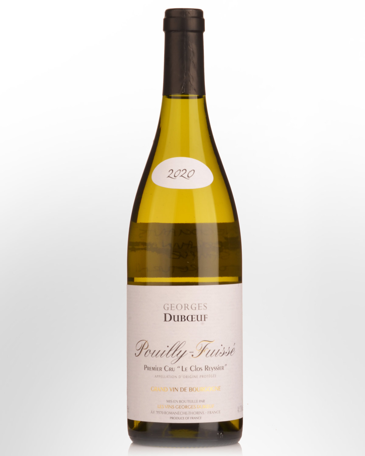 2020 Georges Duboeuf Pouilly-Fuisse Premier Cru “Le Clos Reyssier”