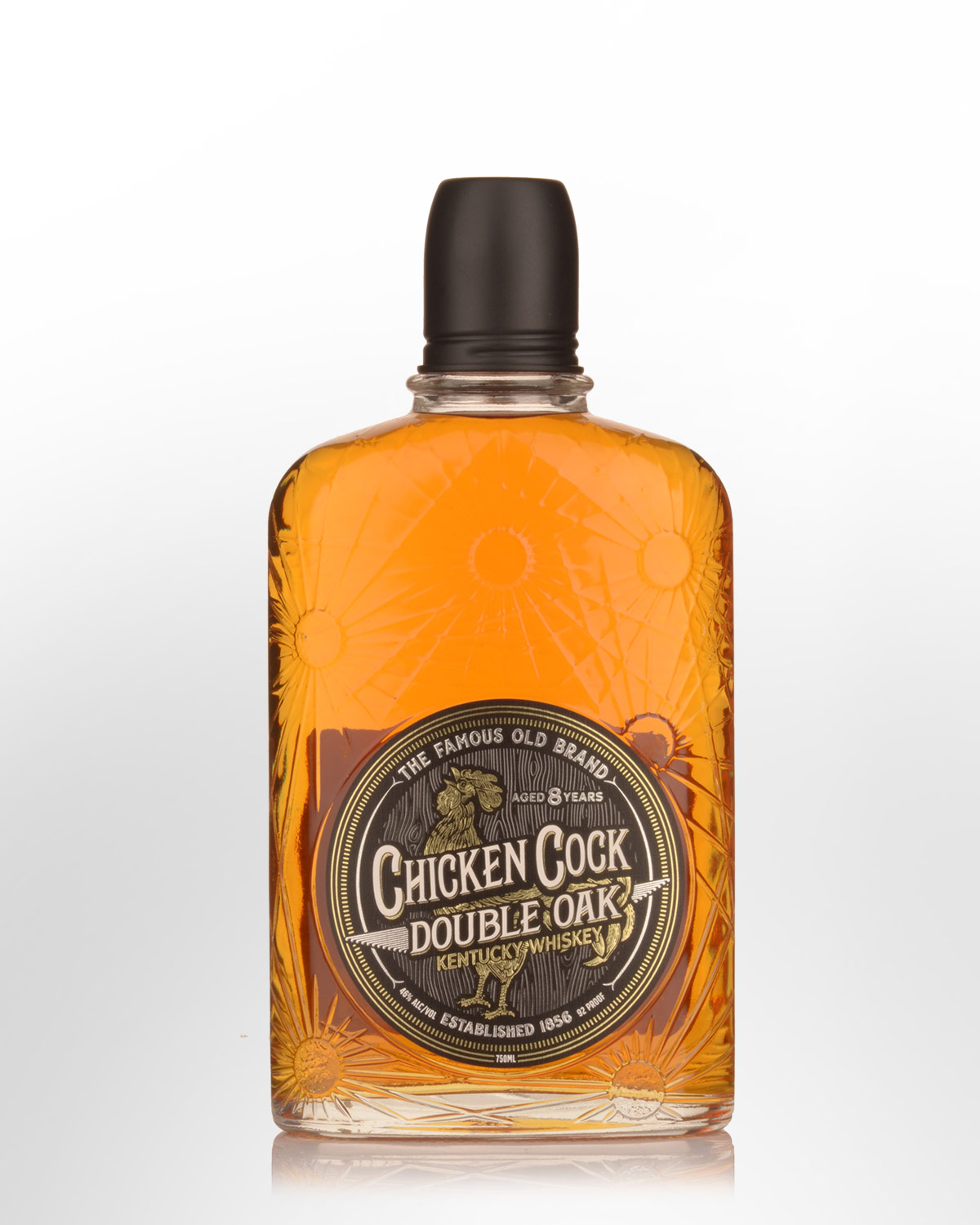 Chicken Cock Double Barrel 8 Year Old Kentucky Whiskey (750ml)