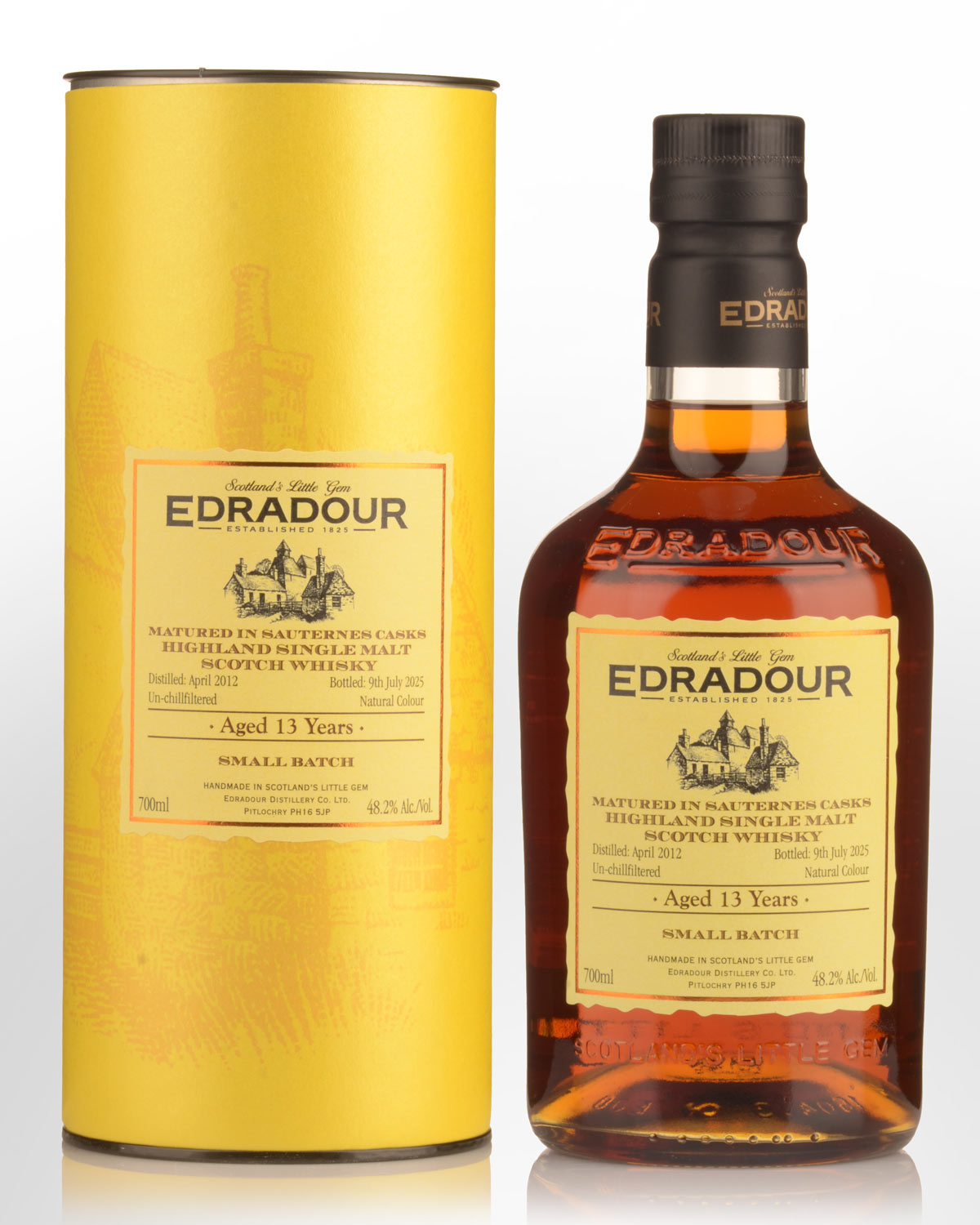2012 Edradour Small Batch Sauternes Cask 13 Year Old Single Malt Scotch Whisky (700ml)