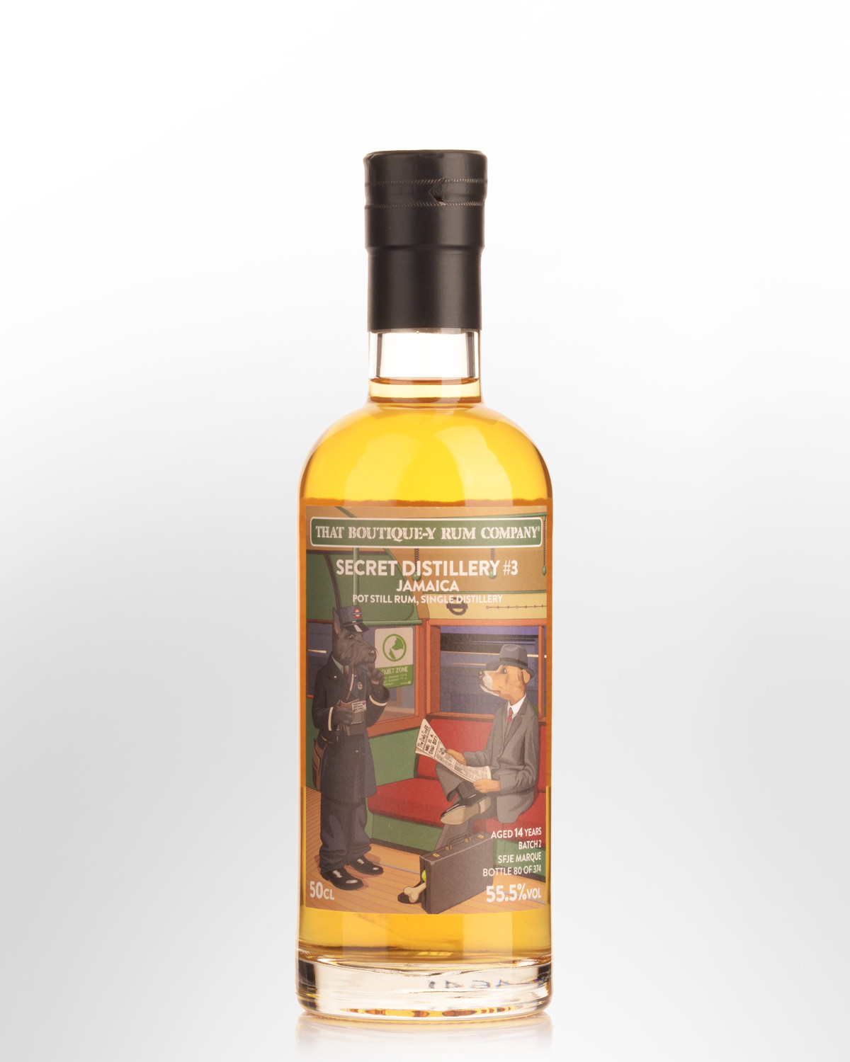 That Boutique-y Rum Company Secret Distillery #3 (Monymusk) 14 Year Old Batch 2 Cask Strength Jamaica Rum (500ml)
