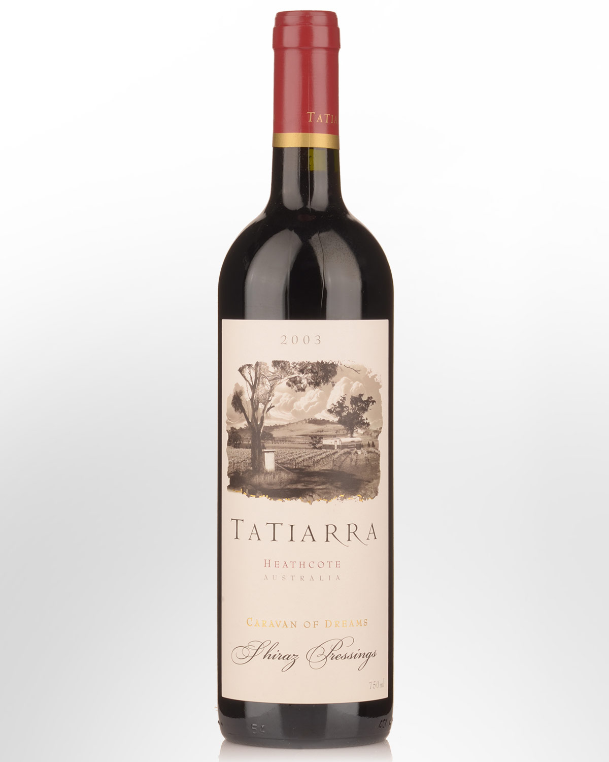 2003 Tatiarra Caravan of Dreams Shiraz Pressings