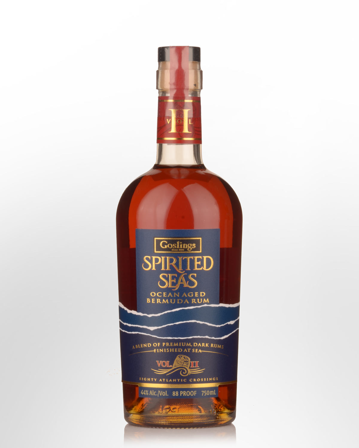 Goslings Spirited Seas Ocean Aged Bermuda Rum (750ml)