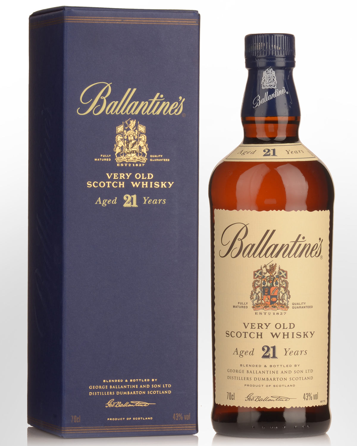 Ballantines 21 Year Old Blended Scotch Whisky (700ml)