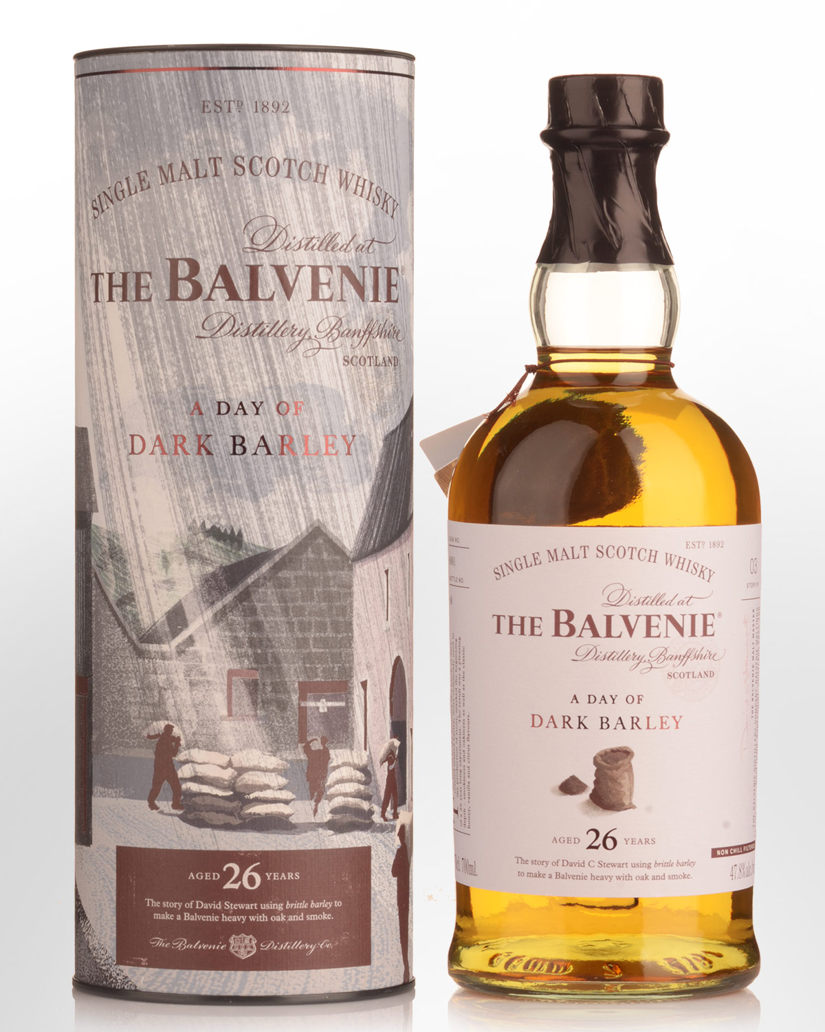 Balvenie A Day Of Dark Barley 26 Year Old Single Malt Scotch Whisky (700ml)