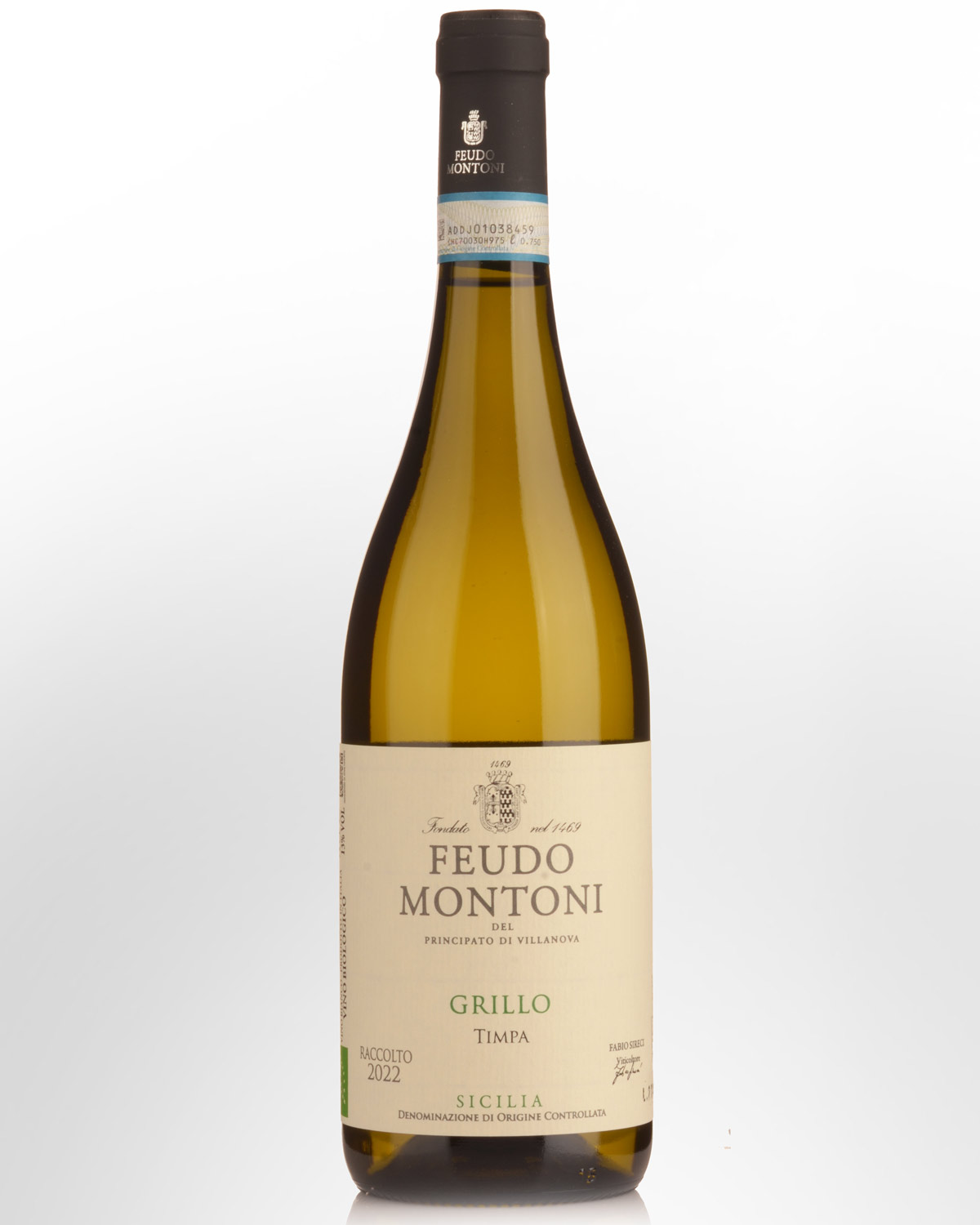 2022 Feudo Montoni Grillo Timpa