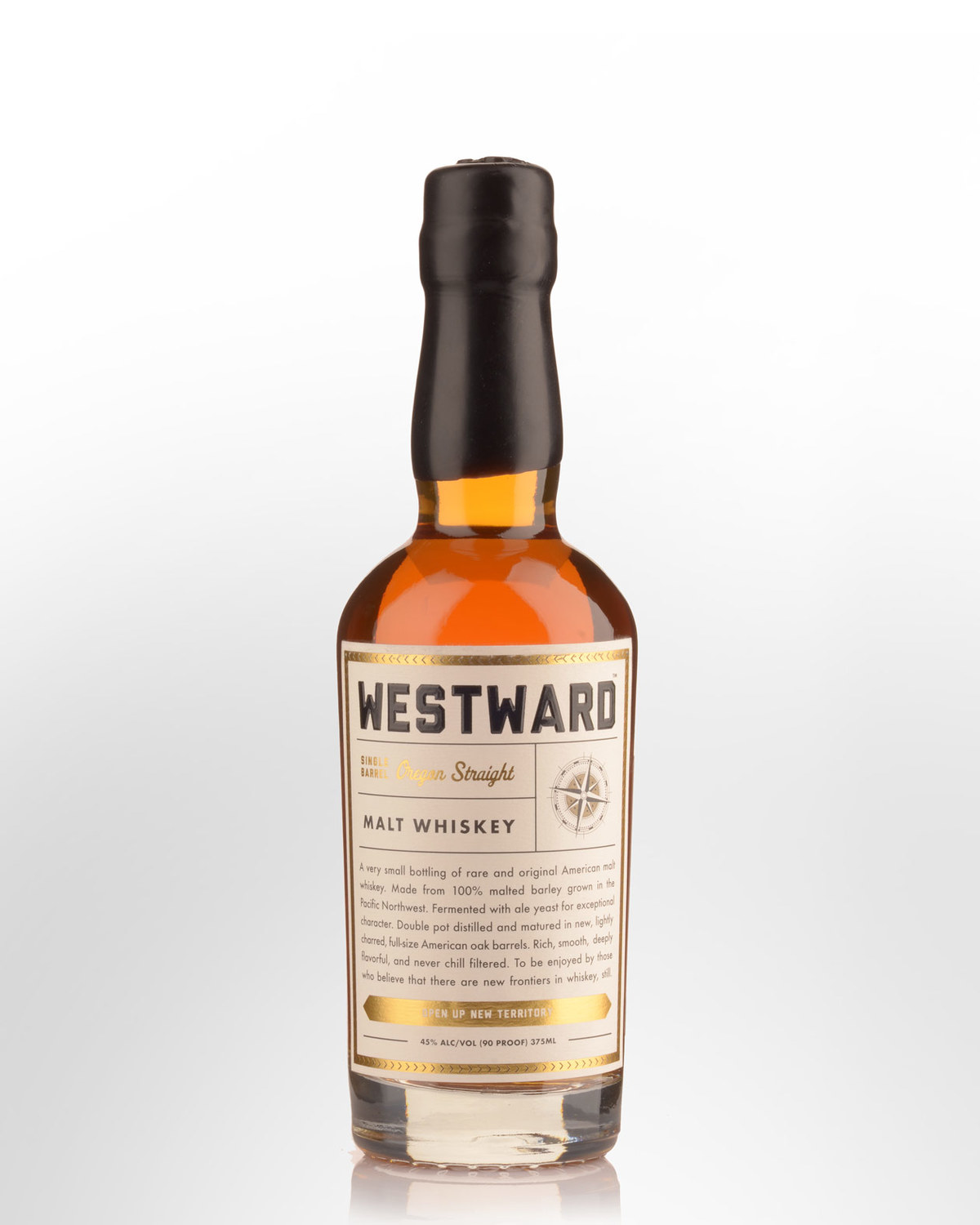 Westward Oregon Straight Single Barrel American Malt Whiskey (375ml ...