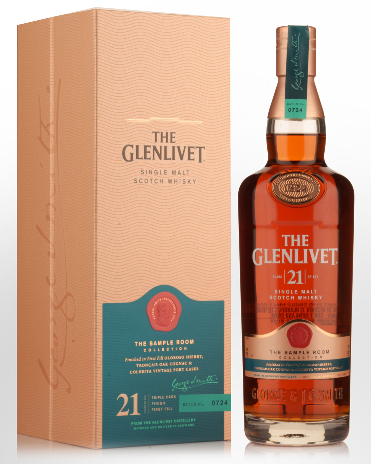 Glenlivet 21 Year Old The Sample Room Single Malt Scotch Whisky (700ml)