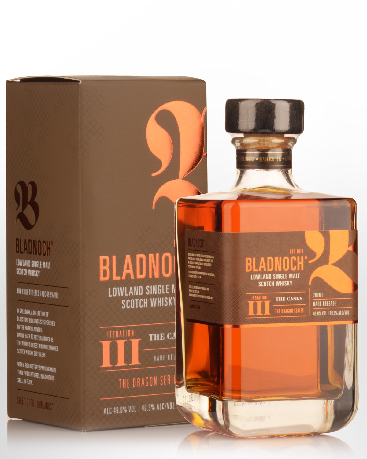 Bladnoch The Dragon Series Iteration III The Casks Single Malt Scotch Whisky (700ml)