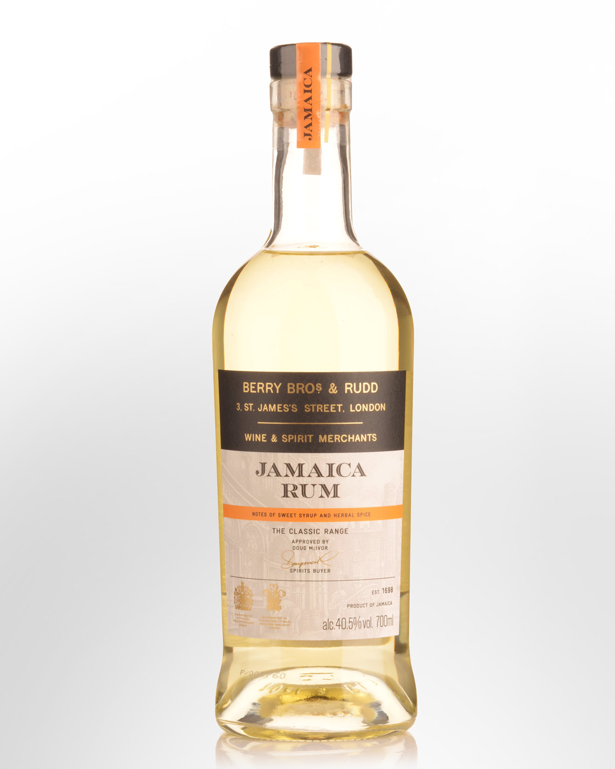 Berry Bros & Rudd The Classic Range Jamaica Rum (700ml)