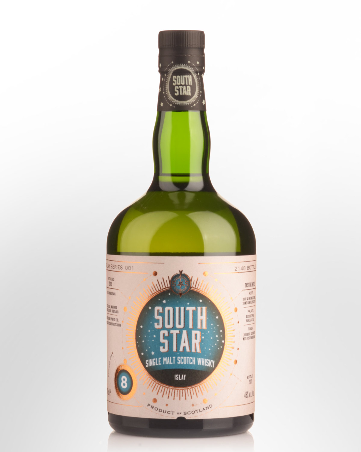 2013 South Star Islay 8 Year Old Single Malt Scotch Whisky (700ml)