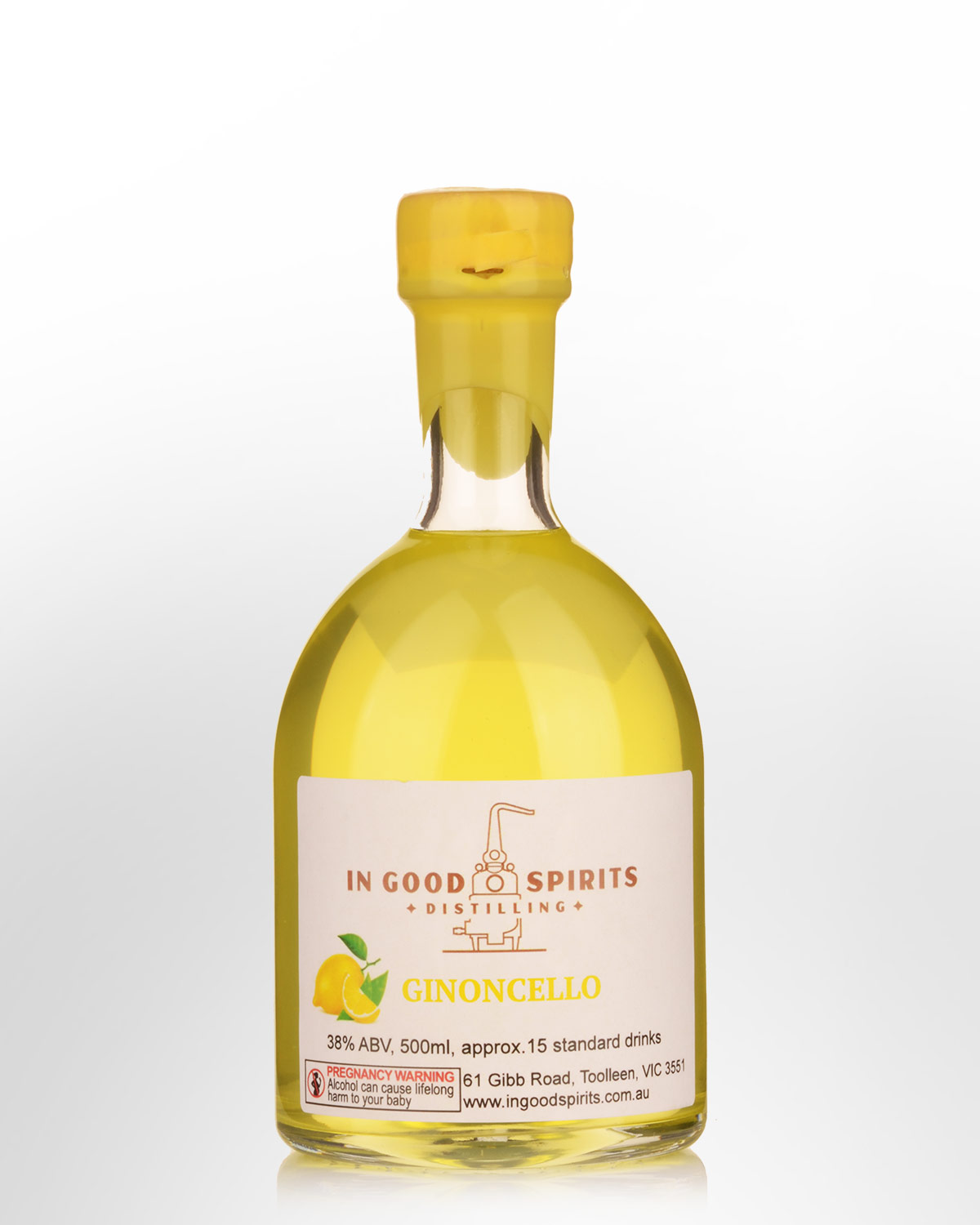 In Good Spirits Ginoncello (500ml) - DAMAGED LABEL