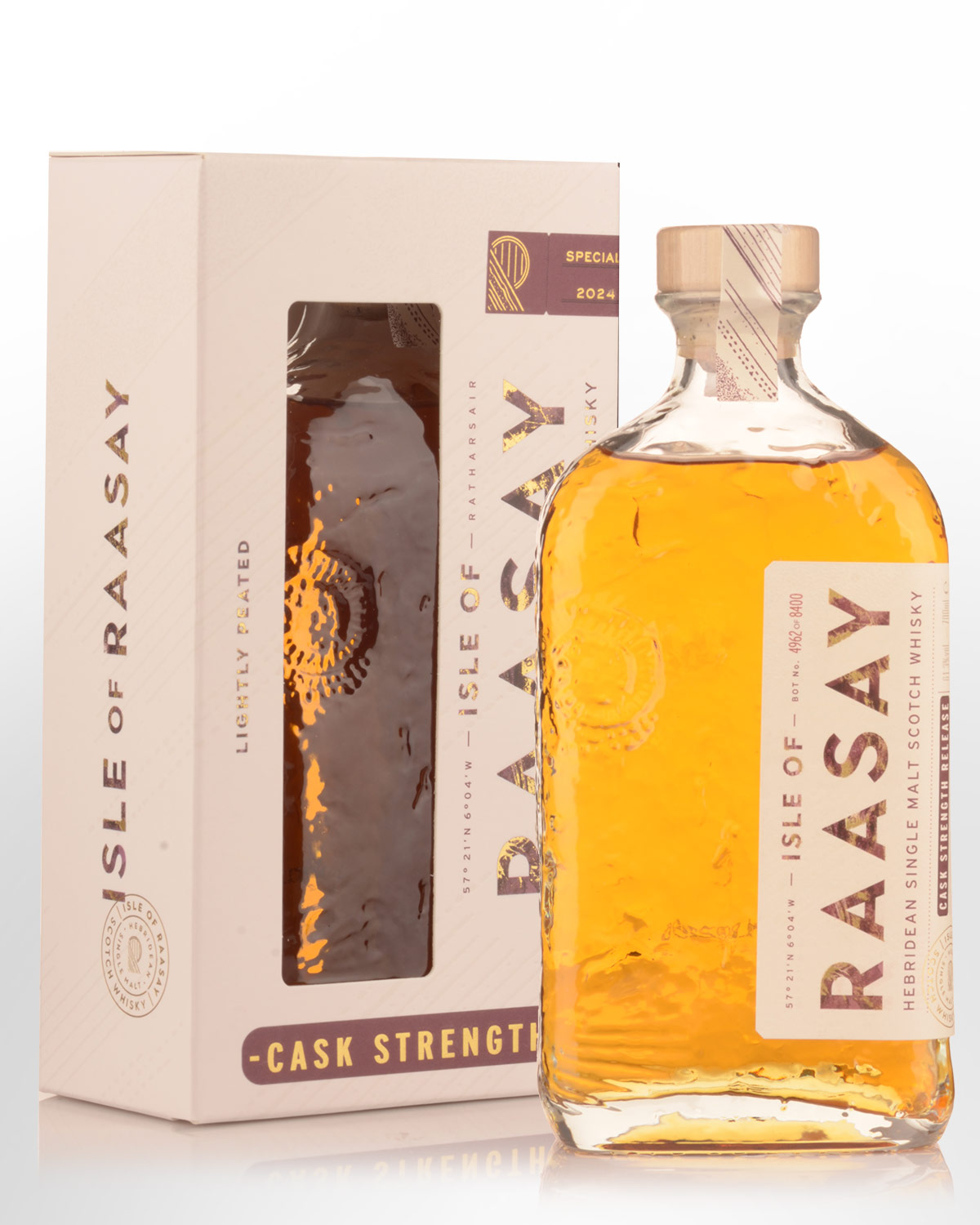 Isle of Raasay Limited Edition 2024 Release 1 Cask Strength Single Malt Scotch Whisky (700ml)