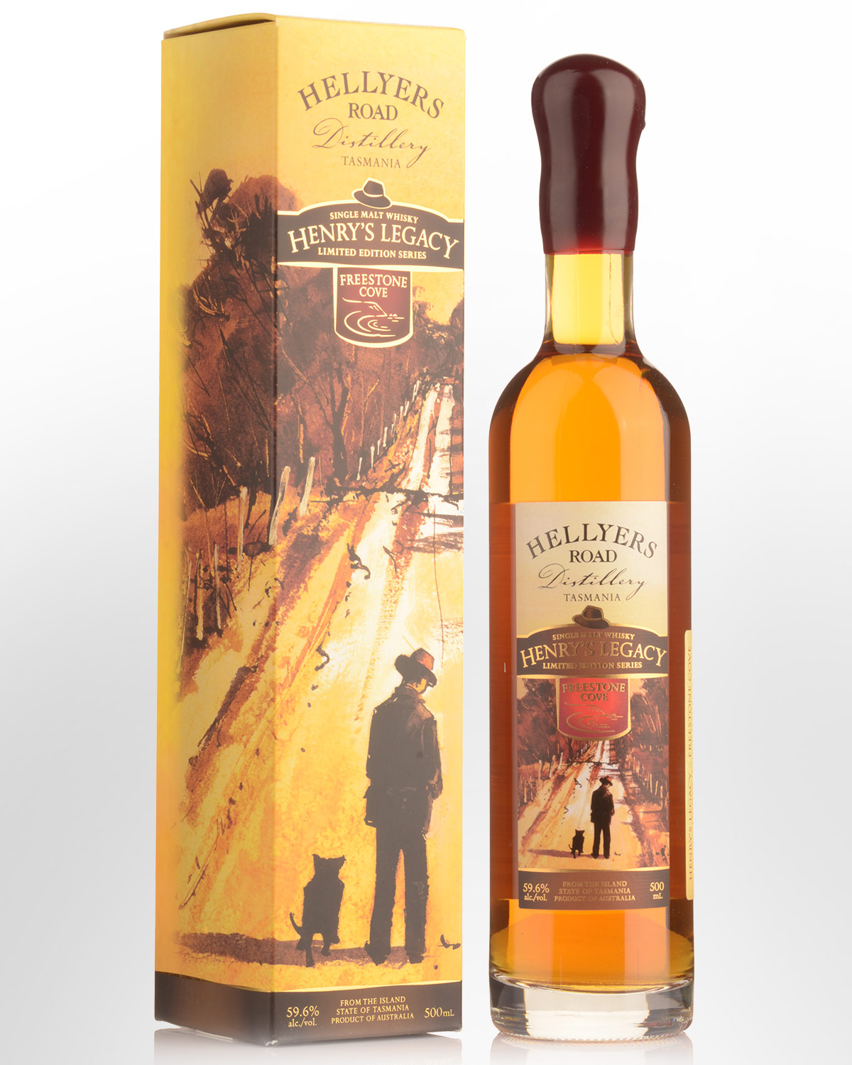 Hellyers Road Henry's Legacy Freestone Cove Limited Edition Single Malt Australian Whisky (500ml)