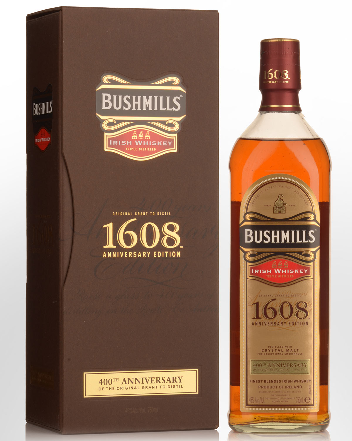 Bushmills 1608 Anniversary Edition Blended Irish Whiskey (750ml)