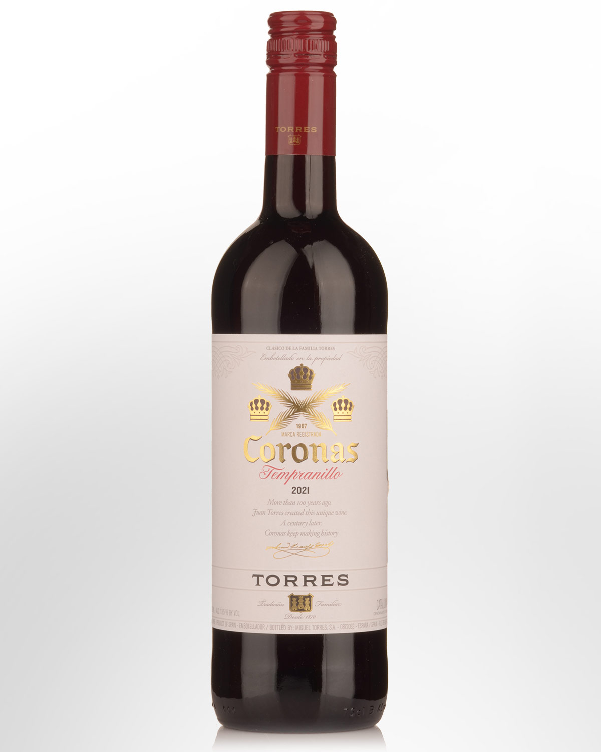 2021 Torres Coronas Tempranillo | Nicks Wine Merchants