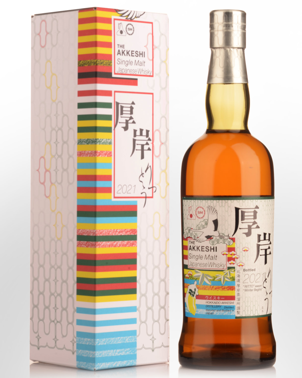 2021 The Akkeshi Ritto Single Malt Japanese Whisky (700ml)