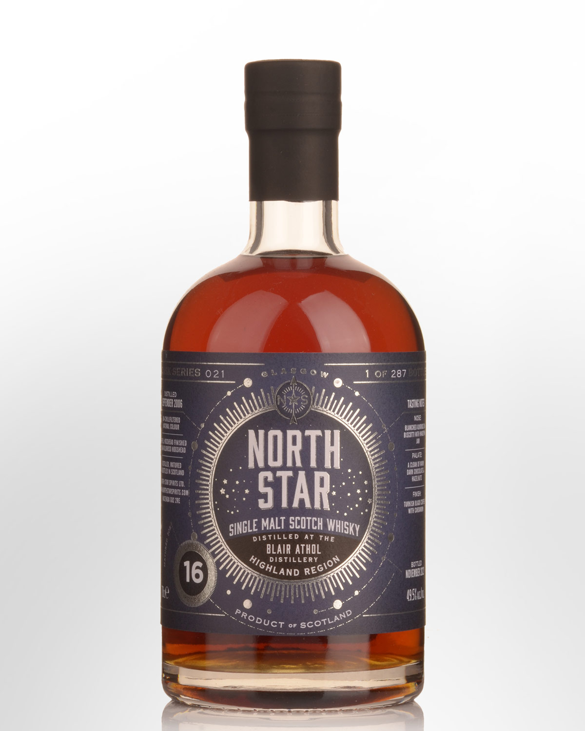 2006 North Star Blair Athol 16 Year Old Single Malt Scotch Whisky ...