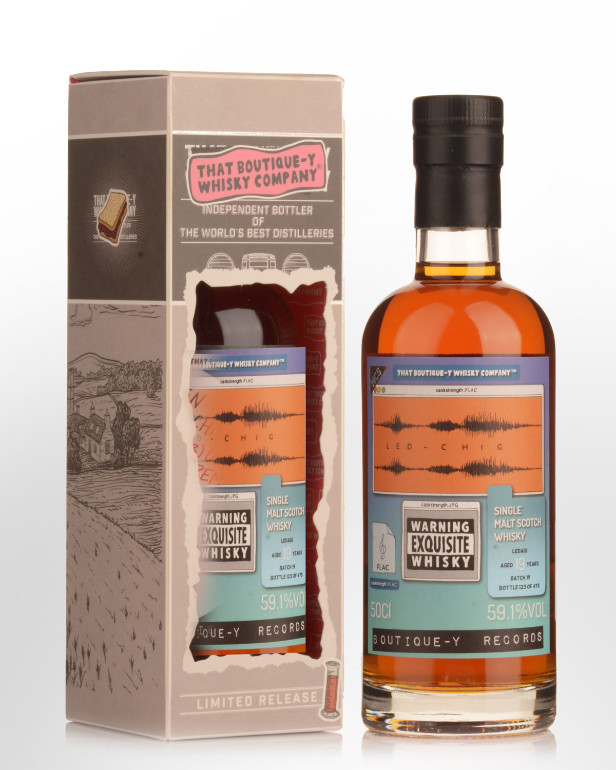 That Boutique-y Whisky Company Ledaig 19 Year Old Single Malt Scotch Whisky (500ml) - Batch 19