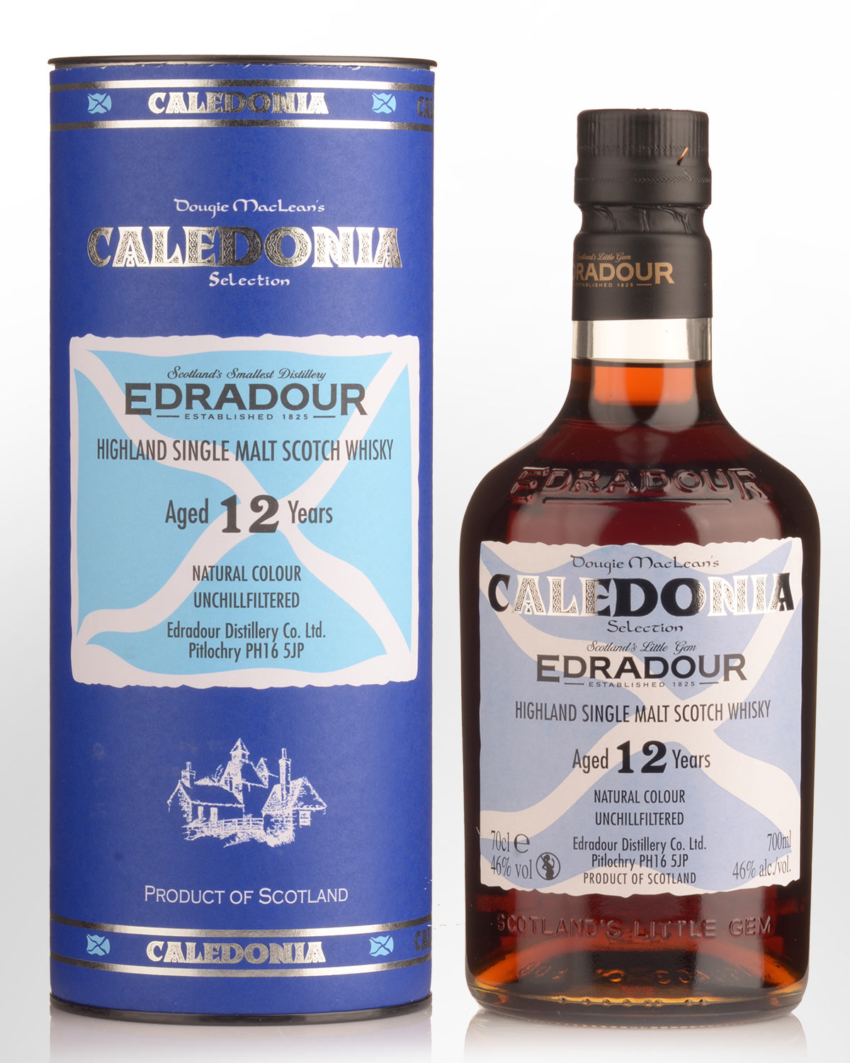 Edradour Dougie MacLean's Caledonia Selection 12 Year Old Single Malt Scotch Whisky (700ml)